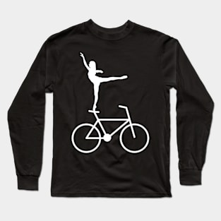 Dance on the bike - for bike/ dance lovers Long Sleeve T-Shirt